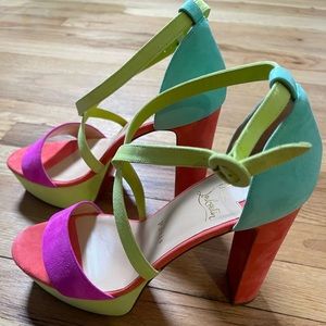Christian Louboutin
Loubi Bee Alta 130 Red Sole Sandals